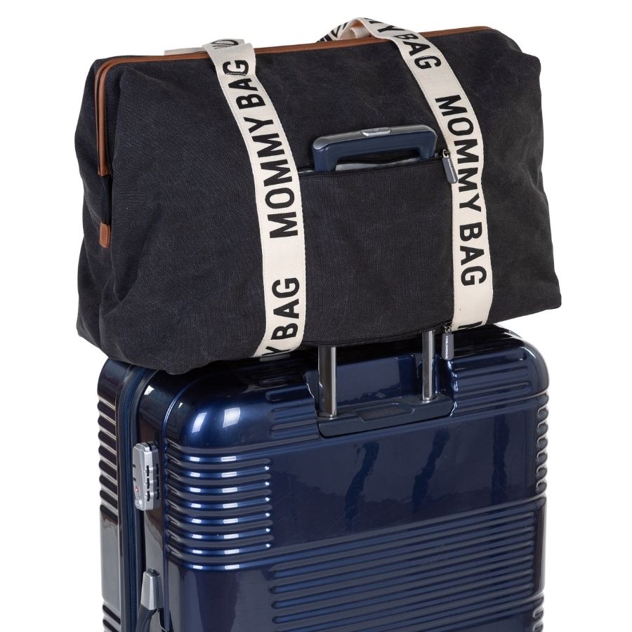 Mommy Bag Signature Canvas Black