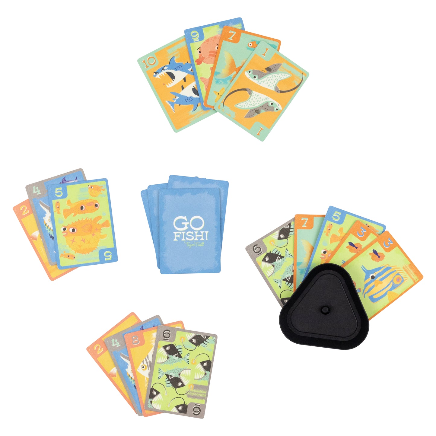 مجموعة ألعاب الورق - Crazy 8s + Go Fish!