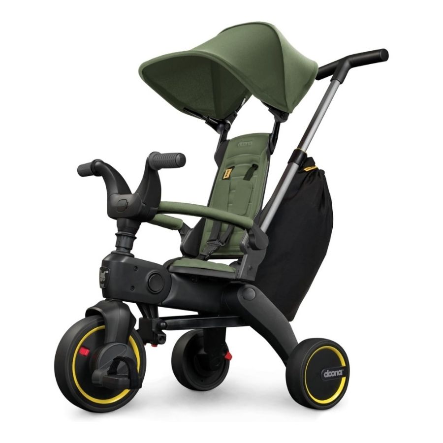 دراجة ثلاثية العجلات Doona Liki Trike S3 المدمجة القابلة للطي - أحمر لهبي