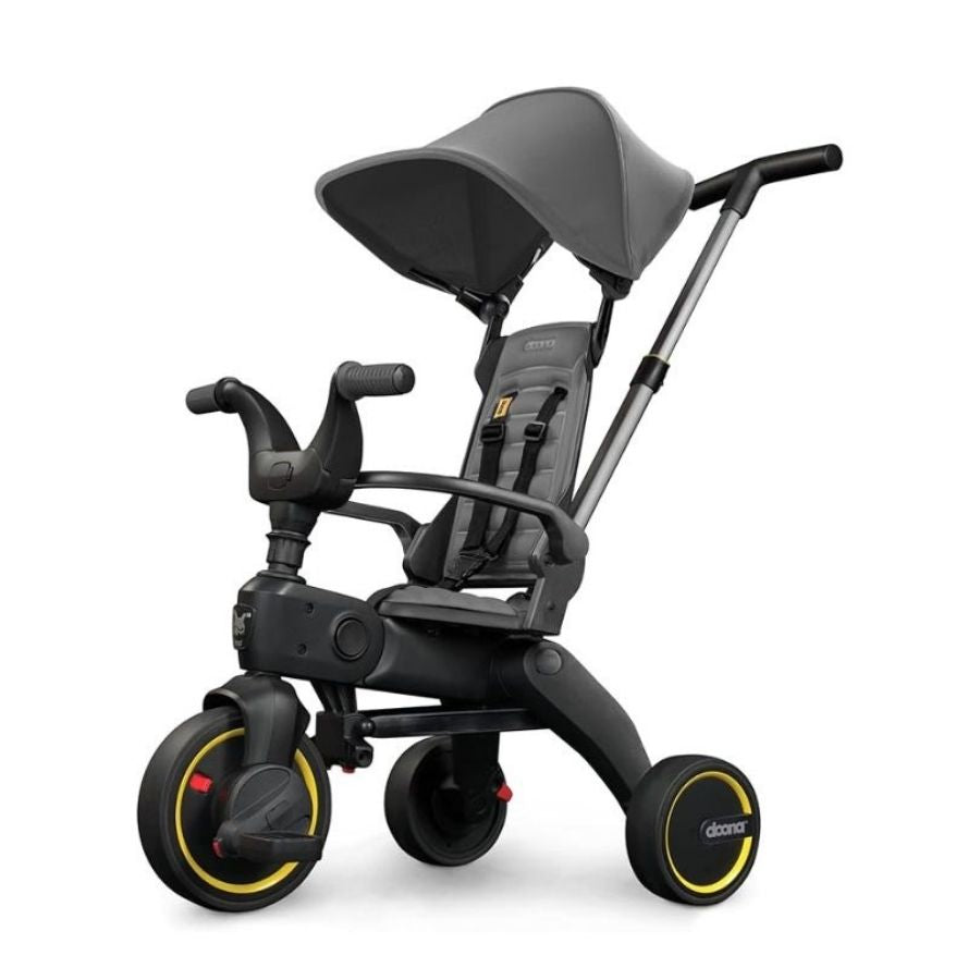 دراجة ثلاثية العجلات Doona Liki Trike S1 المدمجة القابلة للطي - رمادي هاوند