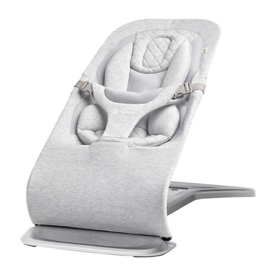 كرسي هزاز إيفولف رمادي فحمي