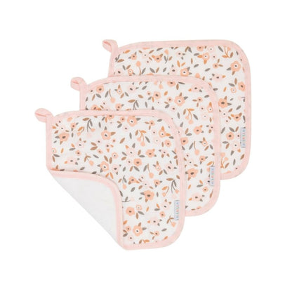 منشفة غسيل من 3 قطع - باقة زهور