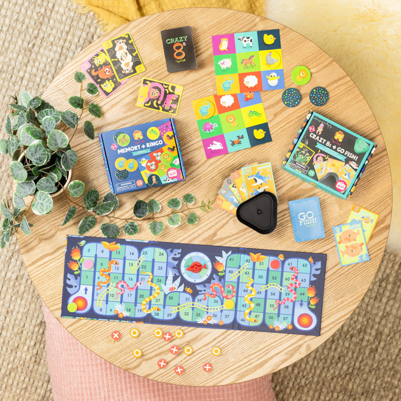 Tiger Tribe Card Game Set | Crazy 8s + Go Fish!