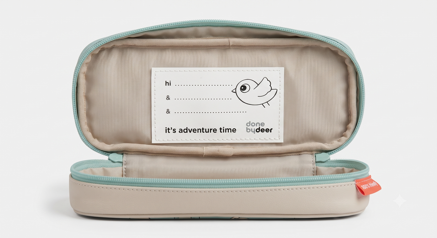 Pencil Case With Animal Prints