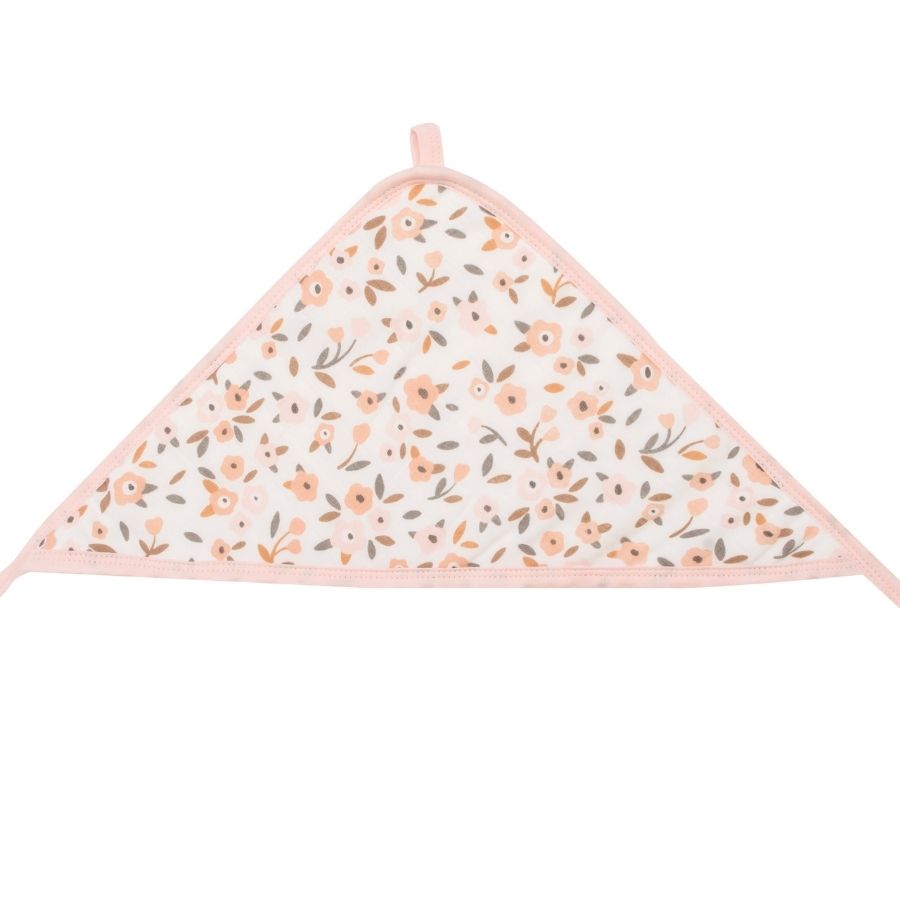 منشفة بغطاء رأس - باقة زهور