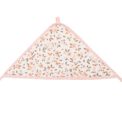 منشفة بغطاء رأس - باقة زهور