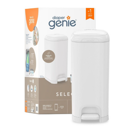 Select Odor Lock Stainless Steel Diaper Pail