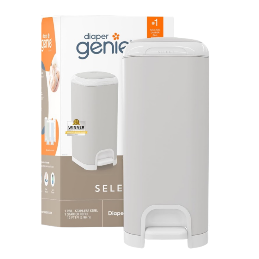 Select Odor Lock Stainless Steel Diaper Pail