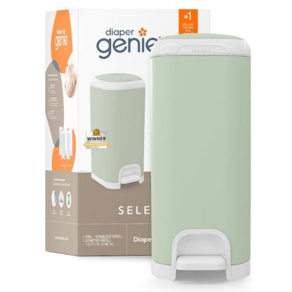 Select Odor Lock Stainless Steel Diaper Pail