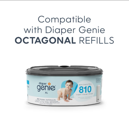 Select Odor Lock Stainless Steel Diaper Pail