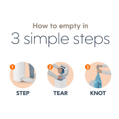 Select Odor Lock Stainless Steel Diaper Pail