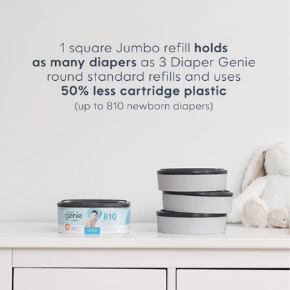 Jumbo Octagonal Nappy Pail Refill