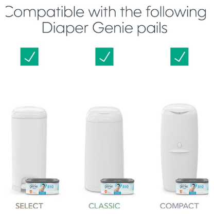 Jumbo Octagonal Nappy Pail Refill