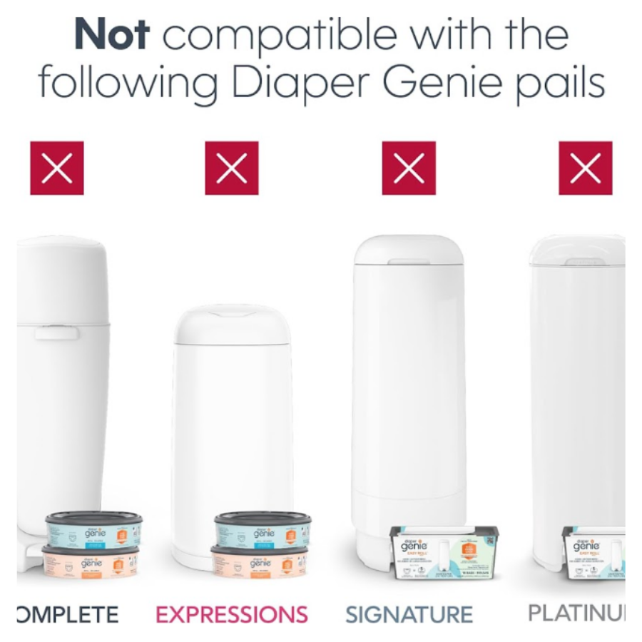 Jumbo Octagonal Nappy Pail Refill