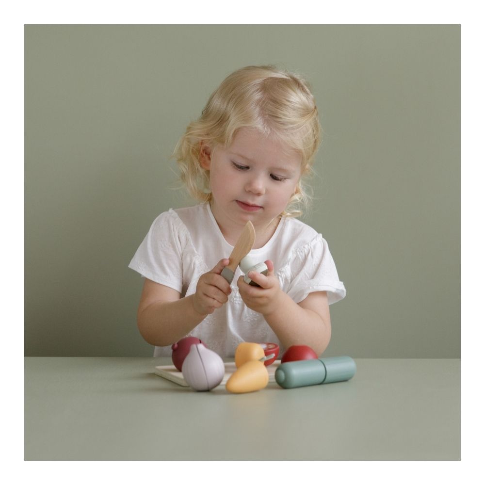 Little Dutch Wooden Cutting Vegetables