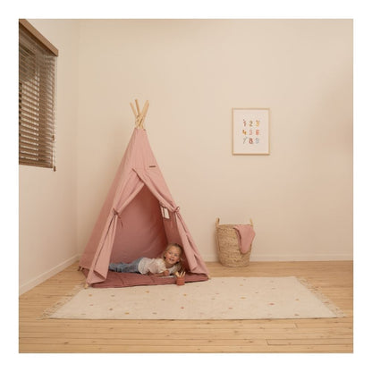 Little Dutch Kids Teepee Tent Pink - Buy Online From Sweet Pea UAE