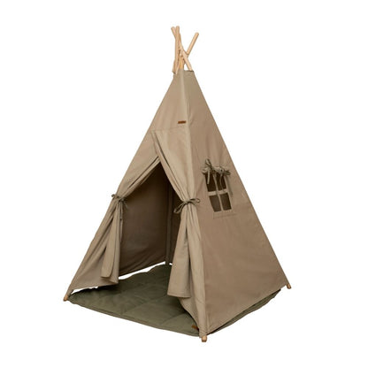 Purchase Online Kids Teepee Tent Olive - From Sweet Pea UAE