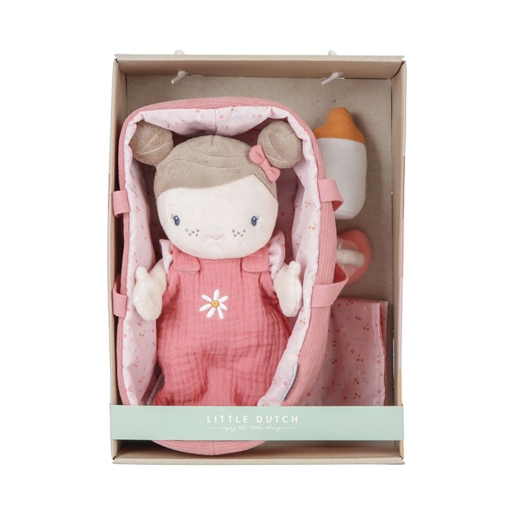 Baby Doll Rosa Little Pink Flowers - The Perfect Cuddly Toy