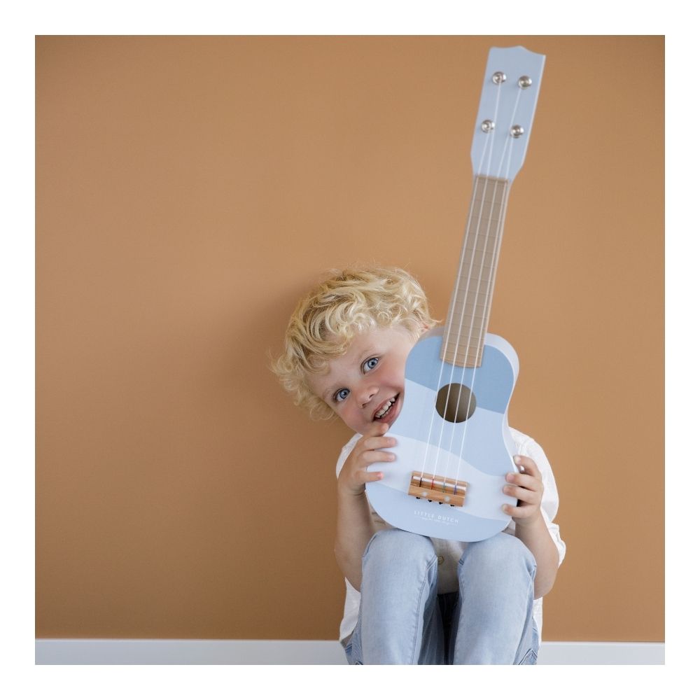 Click And Buy - Little Dutch Guitar In Blue