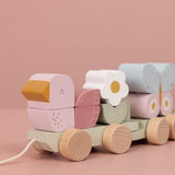 *Pre-order April* Stacking Train Flowers & Butterflies