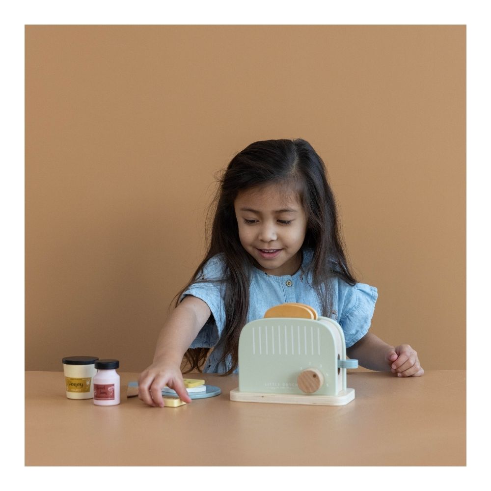Childrens Wooden Toaster Set - Little Dutch