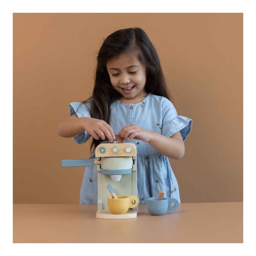 Little Dutch Wooden Coffee Machine 