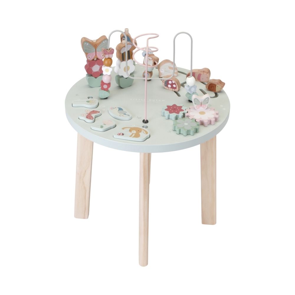 Activity Table Flowers & Butterflies - Kids' Play Table 