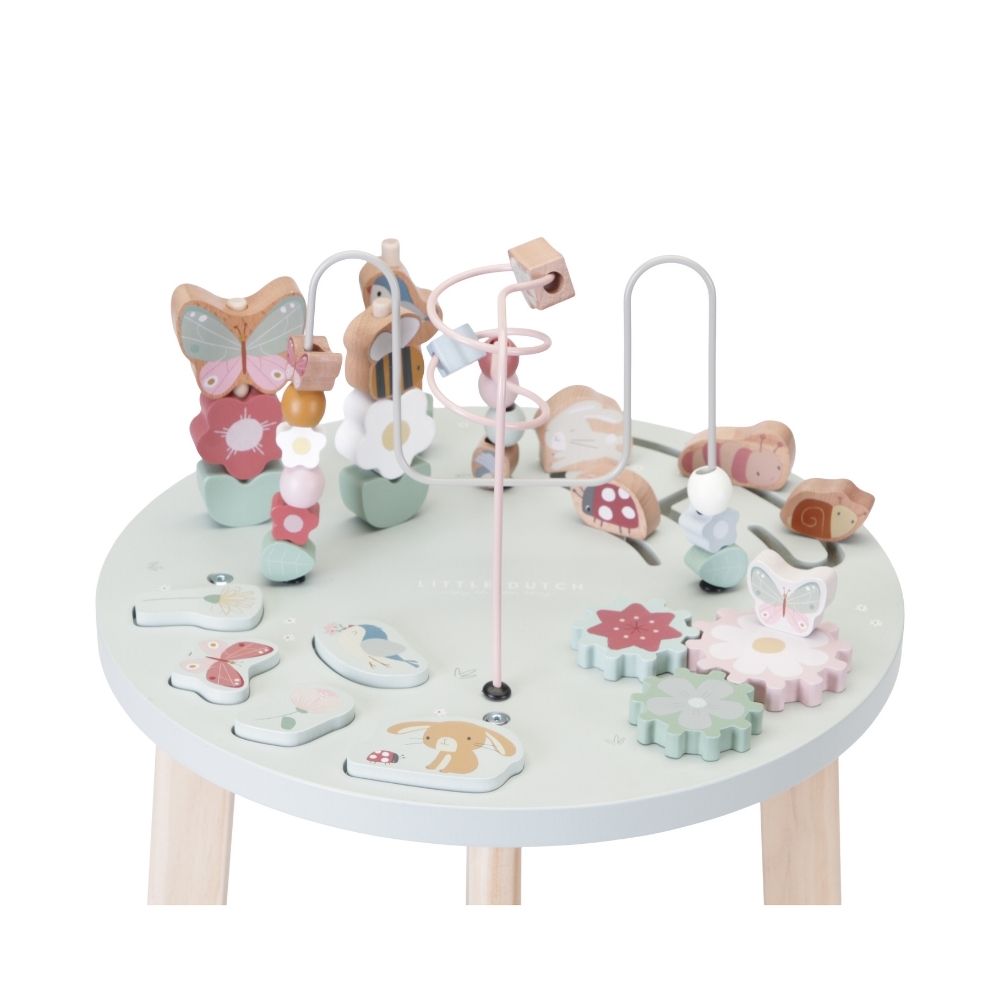 Activity Table Flowers & Butterflies - Kids' Play Table 
