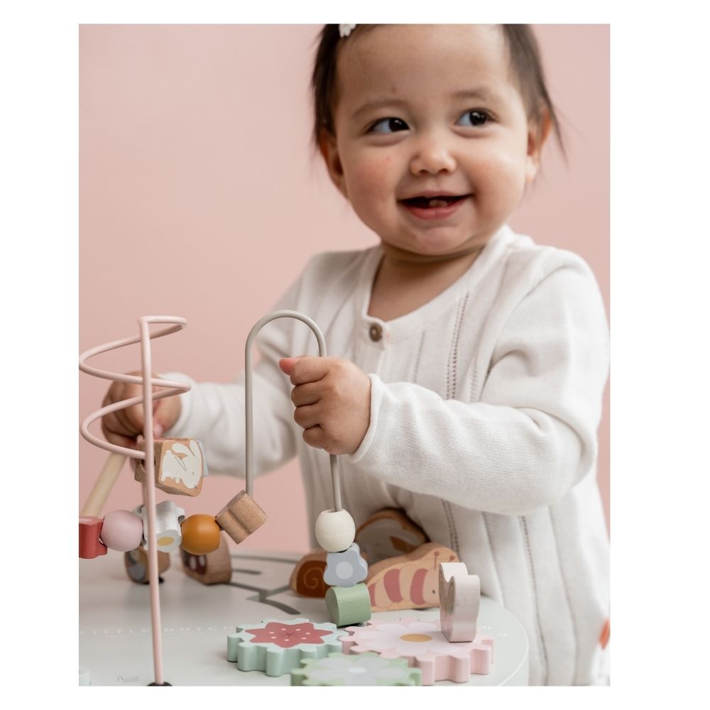 Activity Table Flowers & Butterflies - Kids' Play Table 