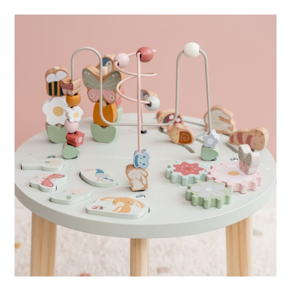 Activity Table Flowers & Butterflies - Kids' Play Table 