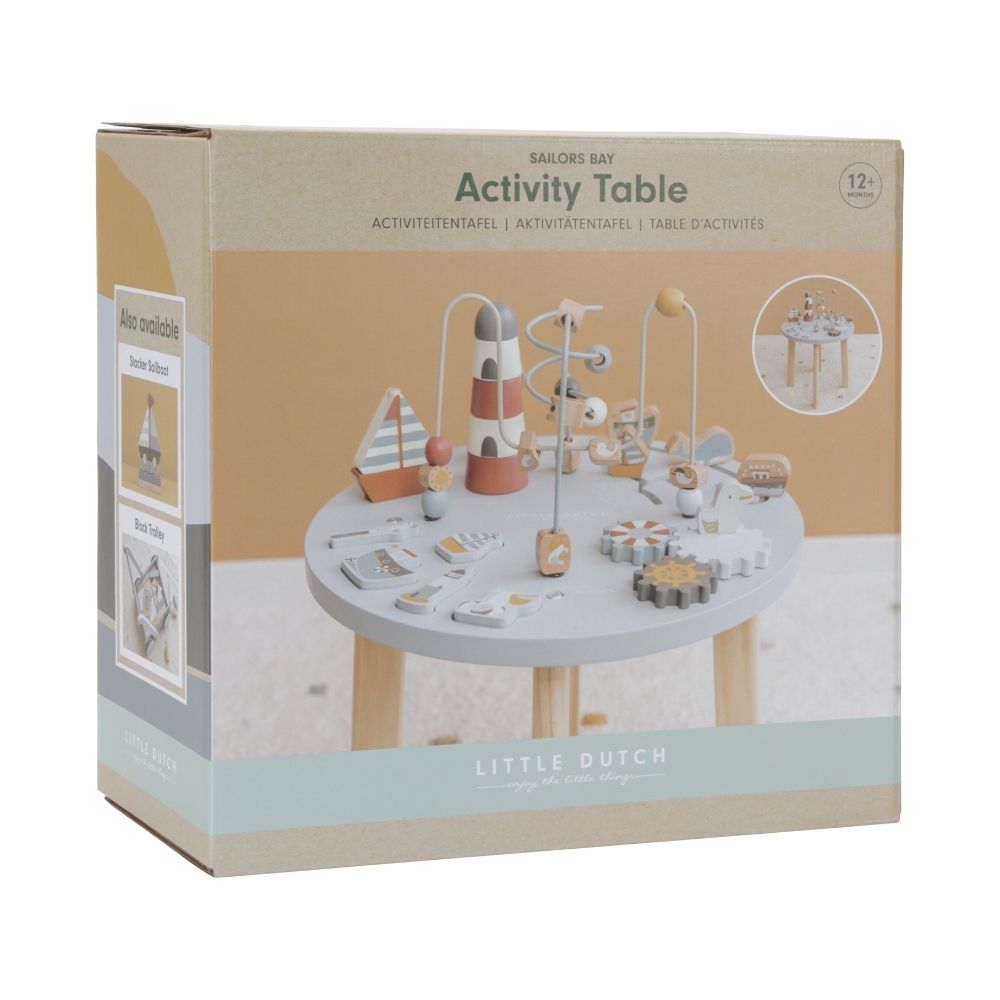 Activity Table Sailors Bay - Wooden Activity Table - UAE, KSA