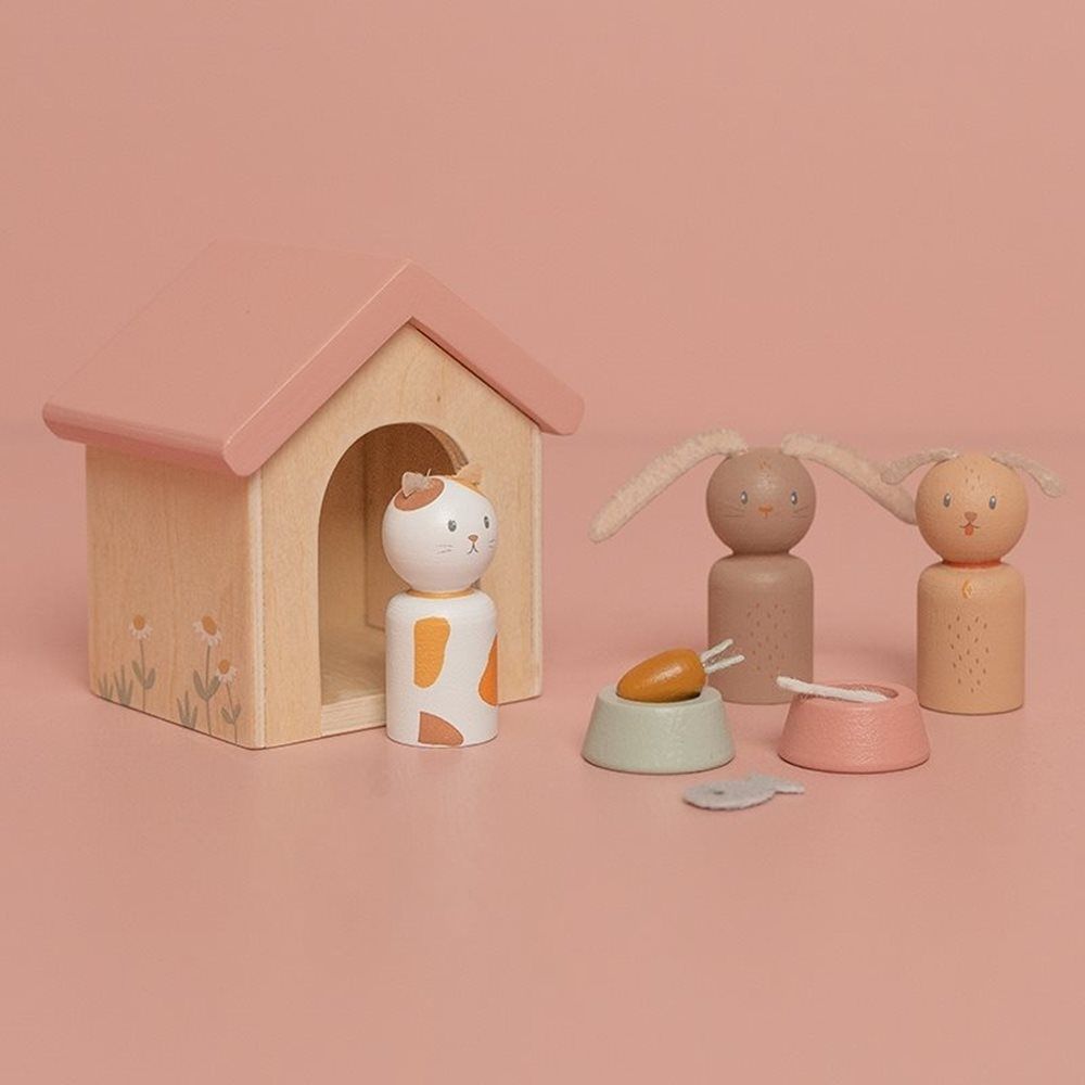 Dollhouse Playset Pets