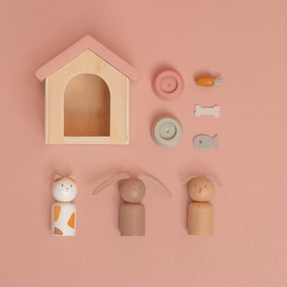 Dollhouse Playset Pets