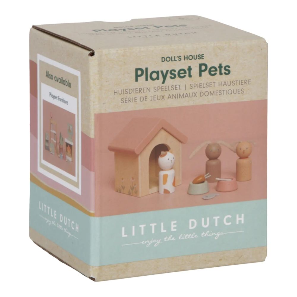Dollhouse Playset Pets