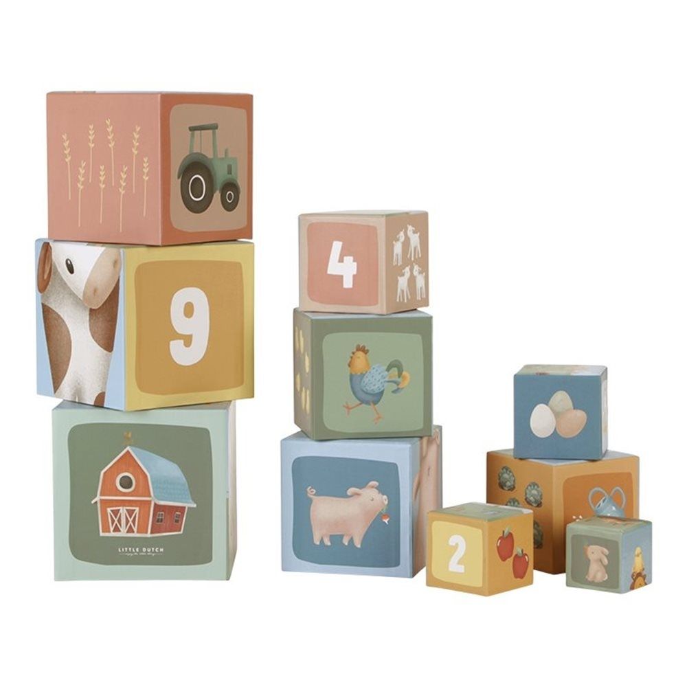 Little Dutch | Little Farm Stacking Blocks | Sweet Pea 