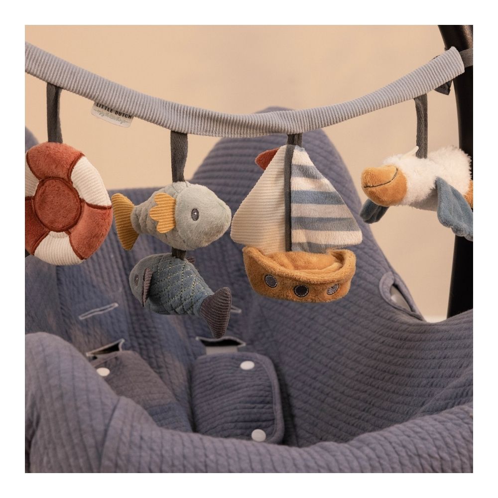 Little Dutch Stroller Toy Chain Sailors Bay - Online Shop Sweet Pea