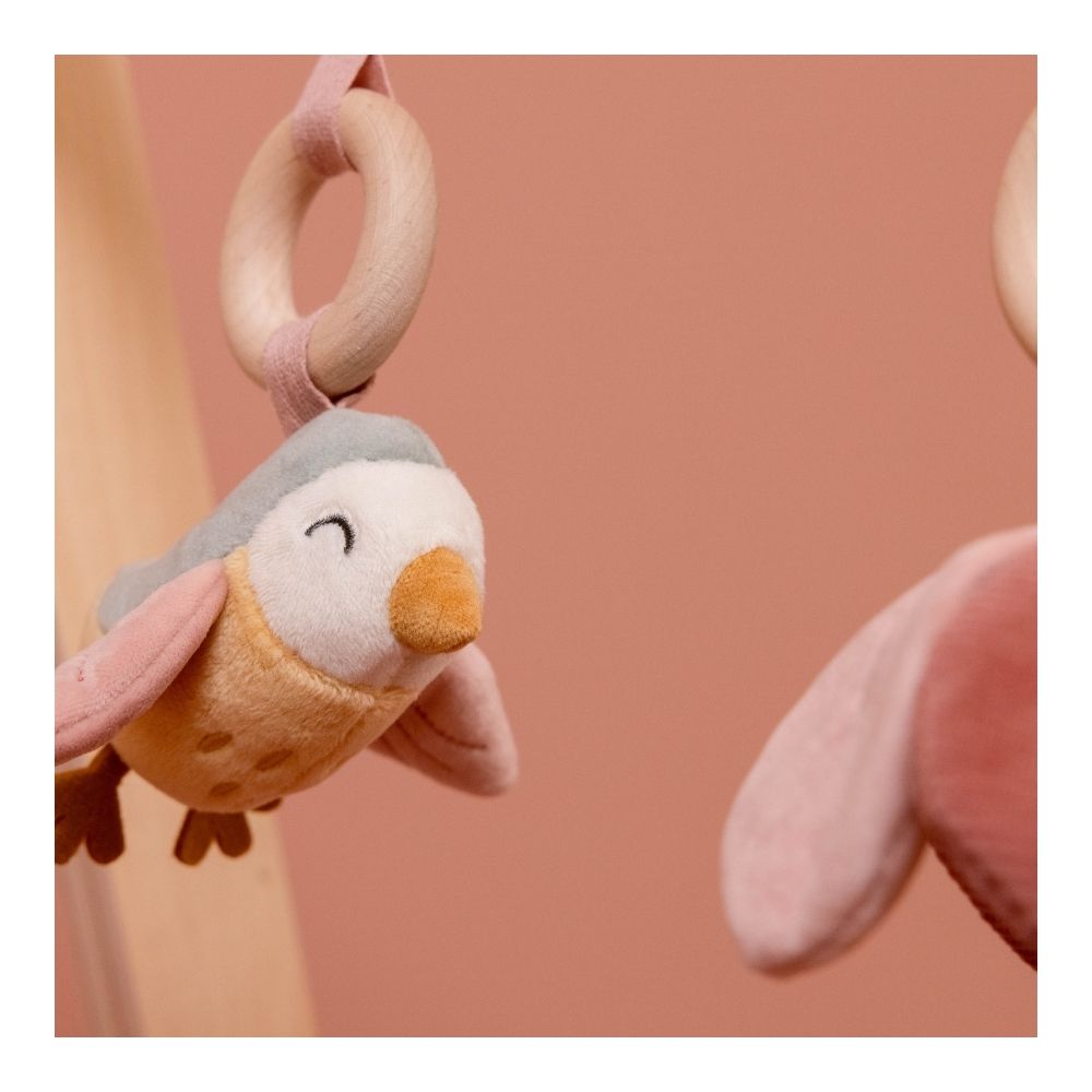The Little Dutch Wooden Baby Gym in Flowers & Butterflies