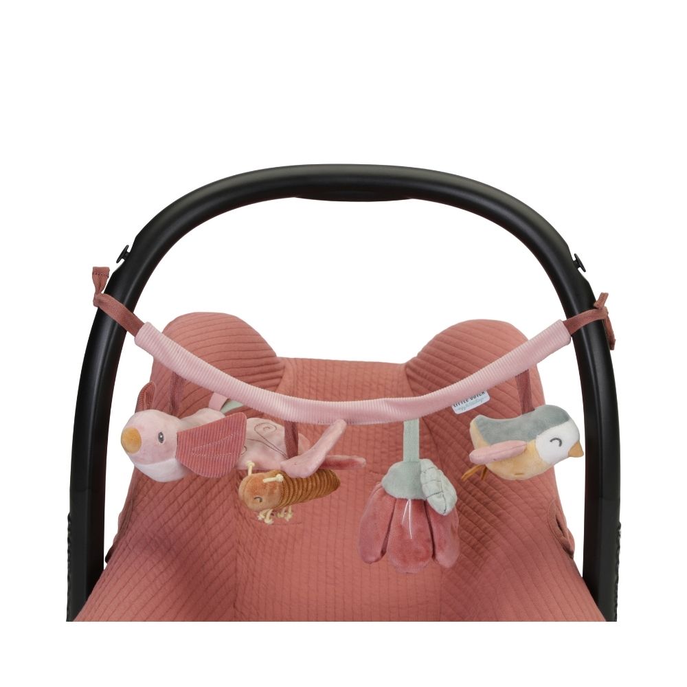 Stroller Toy Chain Flowers & Butterflies