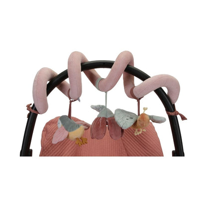 Activity spiral flowers & butterflies, engage babies both at home and on the go.