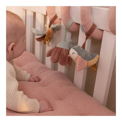 Activity spiral flowers & butterflies, engage babies both at home and on the go.