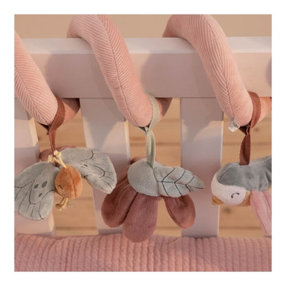 Activity spiral flowers & butterflies, engage babies both at home and on the go.