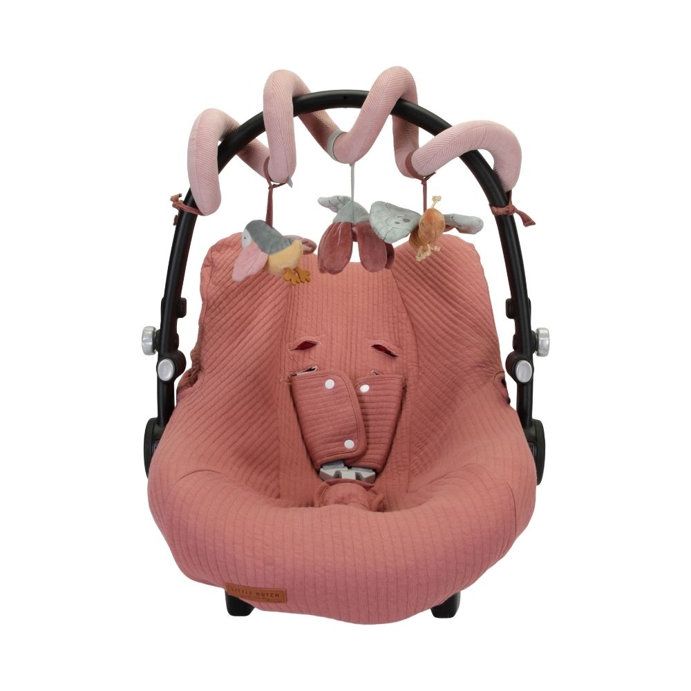 Activity spiral flowers & butterflies, engage babies both at home and on the go.