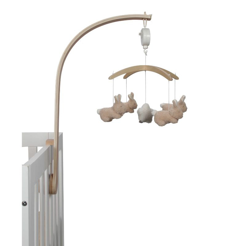 Little Dutch | Wooden Music Mobile - Baby Bunny | Sweet  Pea