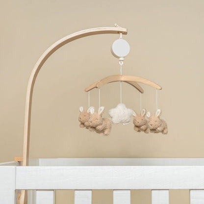 Wooden Music Mobile - Baby Bunny