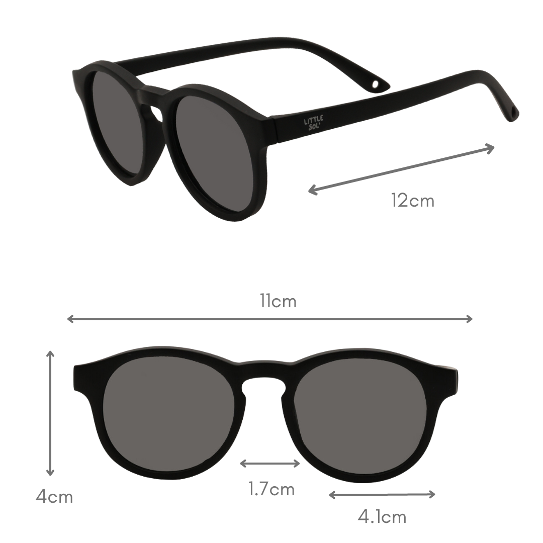 James - Baby Sunglasses (0-3 years) | Infant & Toddler UV Protection Soft Flexible Frames