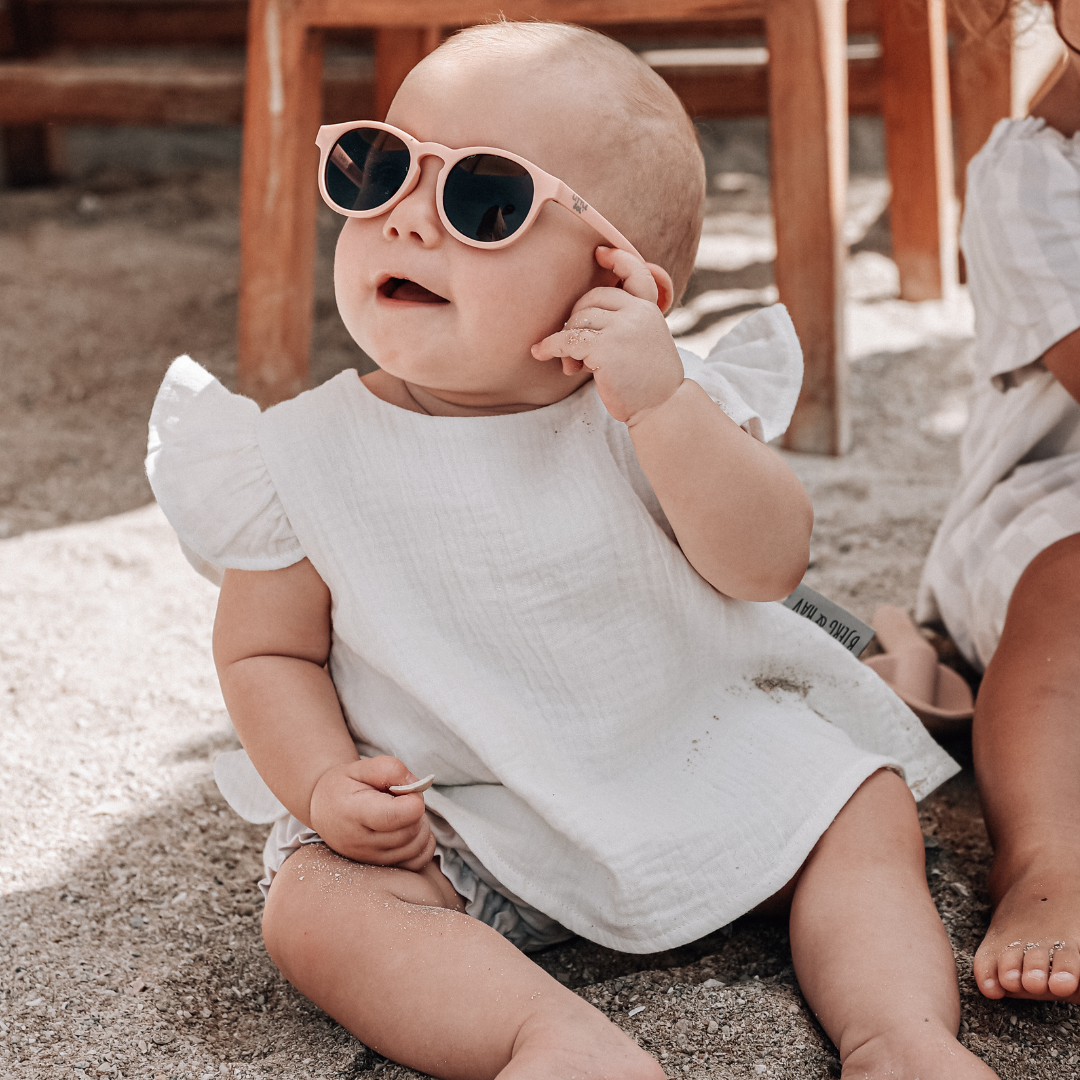 James - Baby Sunglasses (0-3 years) | Infant & Toddler UV Protection Soft Flexible Frames