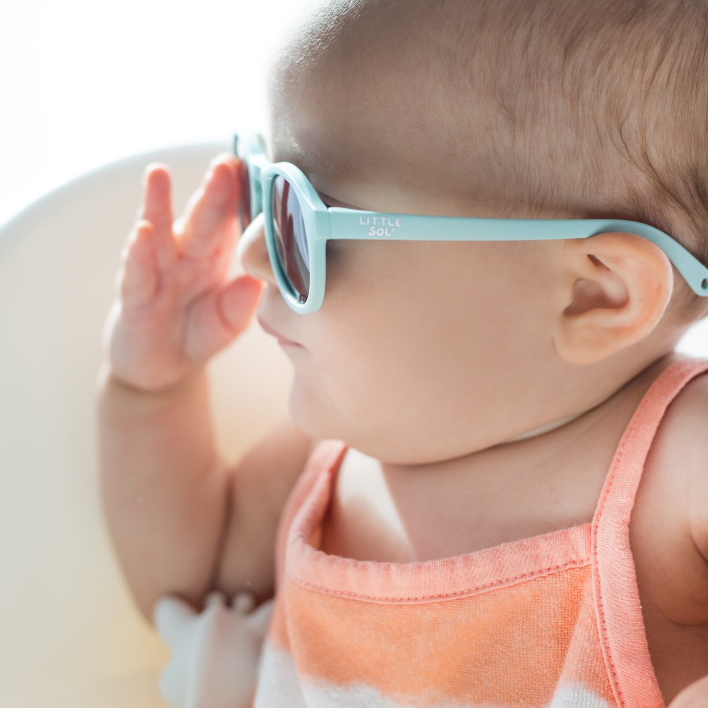 James - Baby Sunglasses (0-3 years) | Infant & Toddler UV Protection Soft Flexible Frames