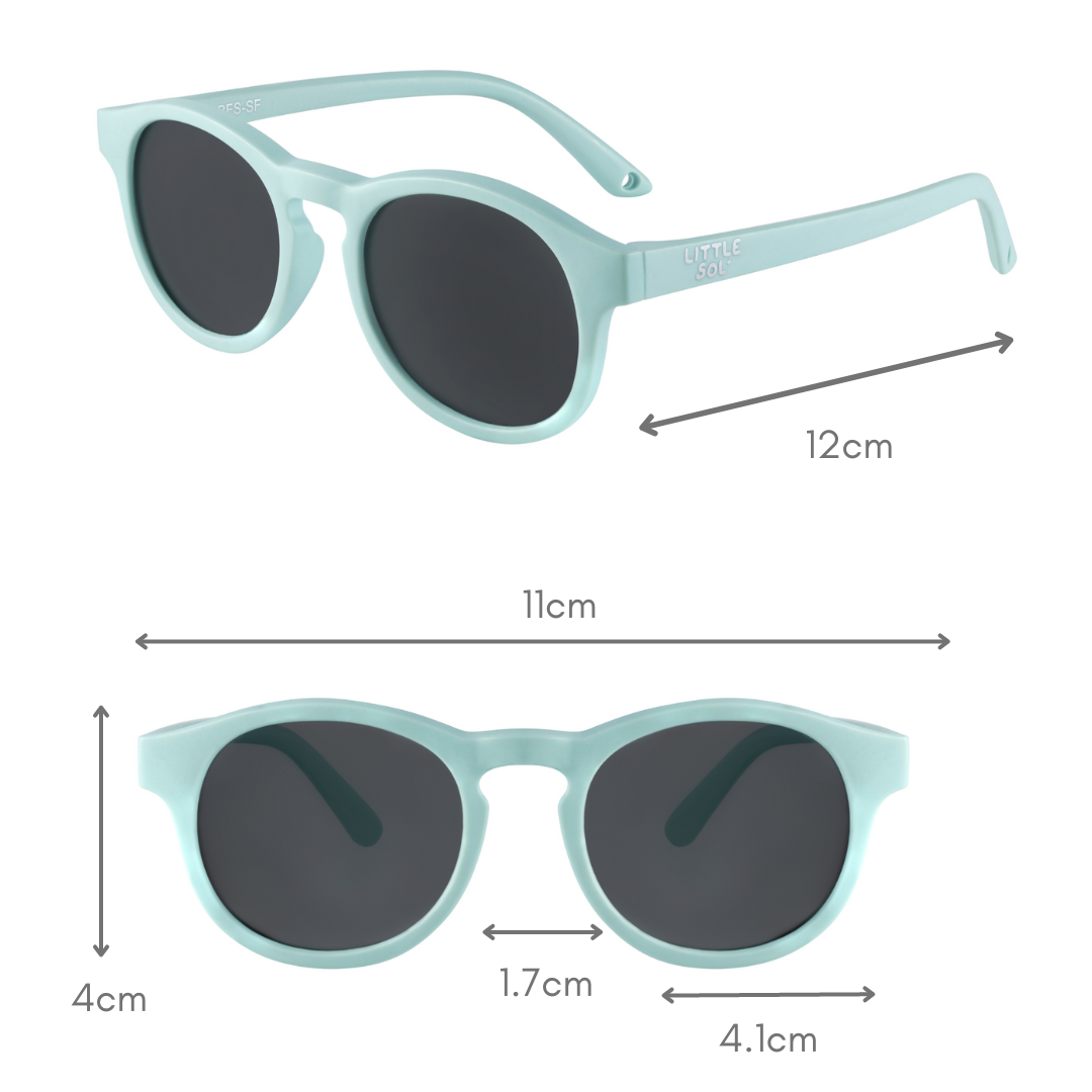 James - Baby Sunglasses (0-3 years) | Infant & Toddler UV Protection Soft Flexible Frames