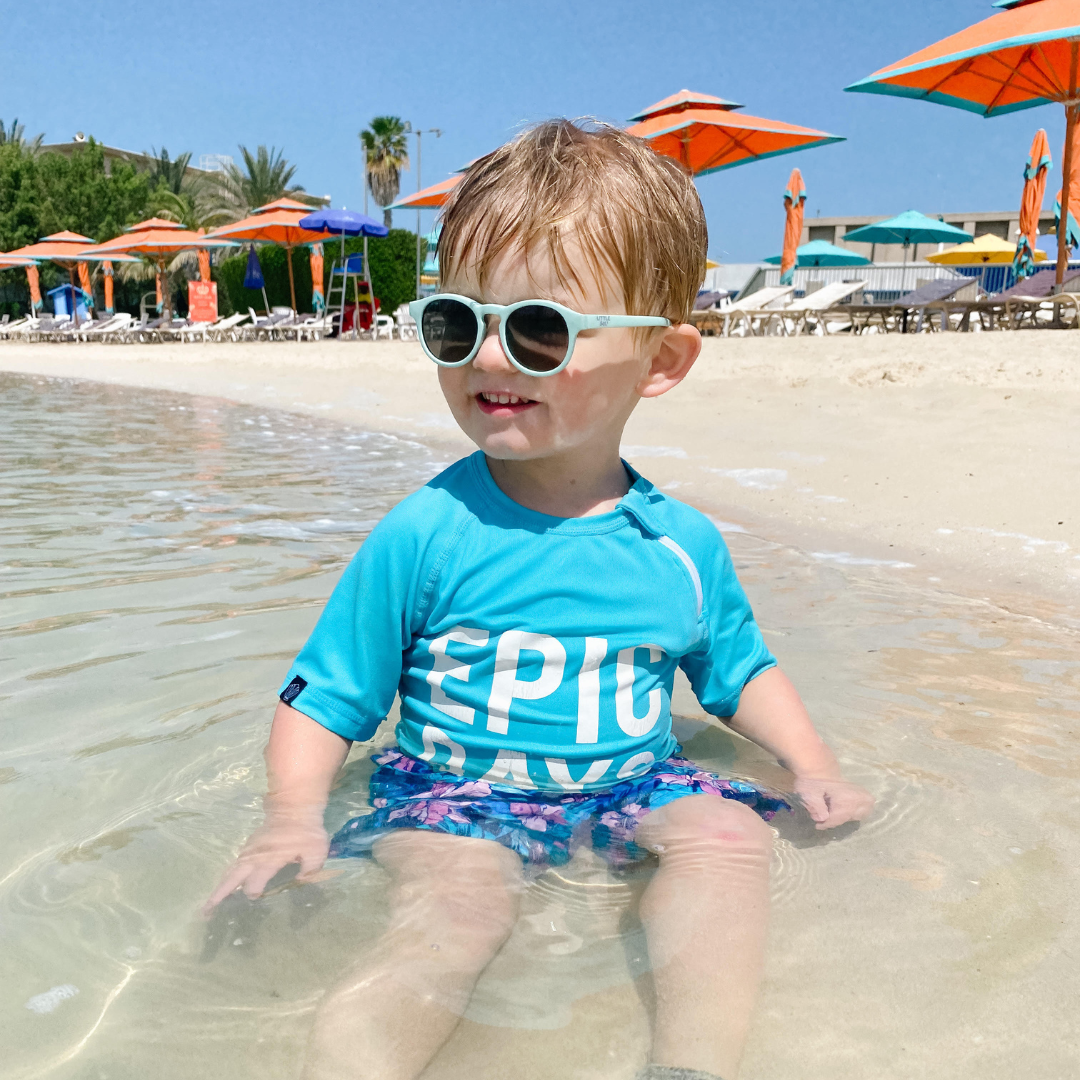 James - Baby Sunglasses (0-3 years) | Infant & Toddler UV Protection Soft Flexible Frames