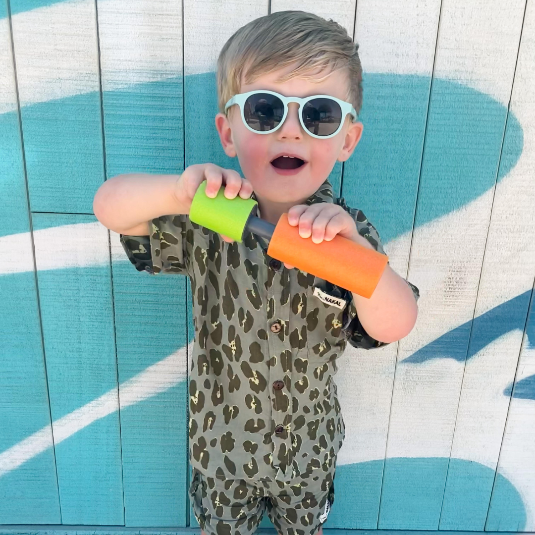 James - Baby Sunglasses (0-3 years) | Infant & Toddler UV Protection Soft Flexible Frames